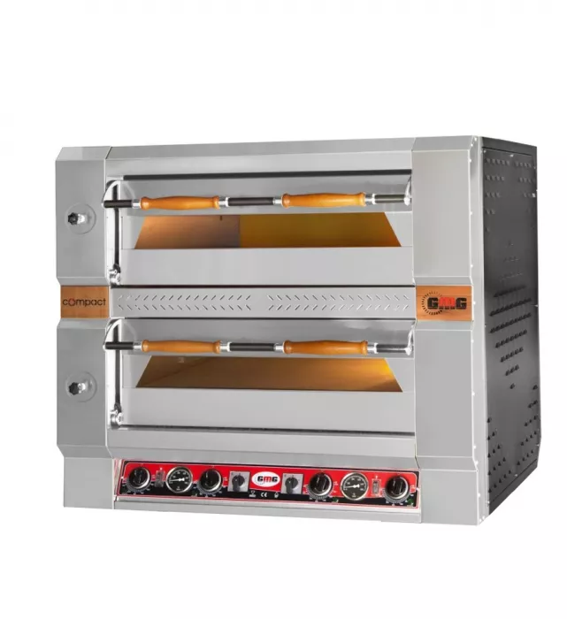 Pizzaofen 6+6x Ø 30 cm | 12 kW 400V